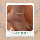 Anklet Boho | Tornozeleira feminina de Alto Luxo