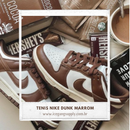 Tenis Nike Dunk Marrom "Cacao wow"