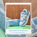 Tenis Off White | Out Off Office Azul