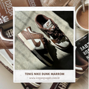 Tenis Nike Dunk Marrom "Cacao wow"
