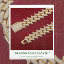 Dragon Scale Choker | Corrente Premium