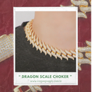 Dragon Scale Choker | Corrente Premium