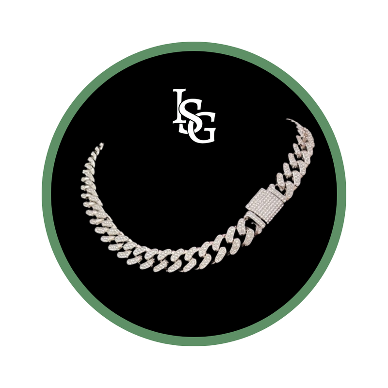 Cuban box 13mm | Corrente Cravejada