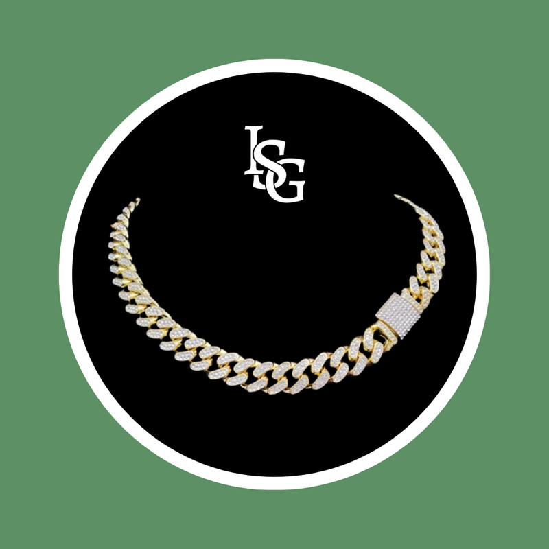 Cuban box 13mm | Corrente Cravejada
