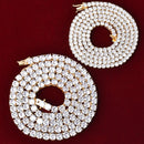 Riviera fecho Abas | Corrente cravejada