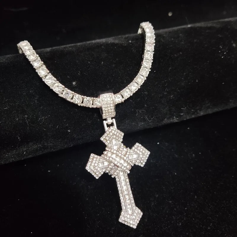 Riviera Trap Cross | Conjunto Cravejado