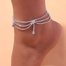Anklet Cooper |  Tornozeleira feminina de Alto Luxo