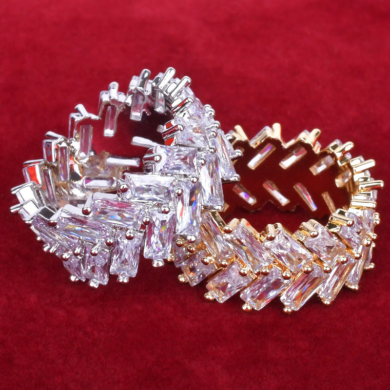 Baguette Spiked / Anel Cravejado