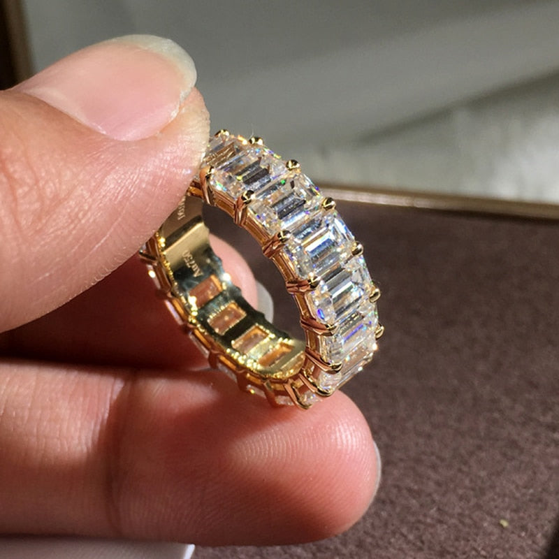 Baguette Ring / Anel cravejado