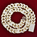 Cuban G-Link / Corrente Cravejada Premium