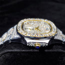 PTK Nautilus Prata e Ouro | Relógio de Alto Luxo