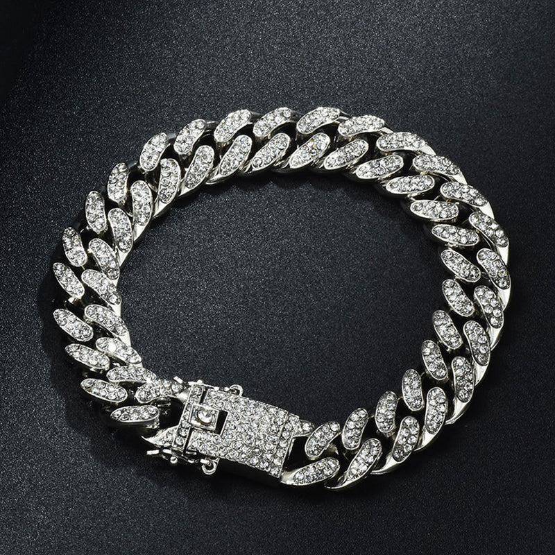 Kit Cuban Link Set / Conjunto cravejado