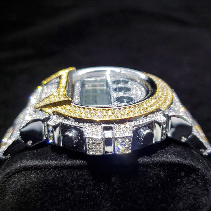 Genebra Golden Silver Watch  | Relógio de Alto Luxo