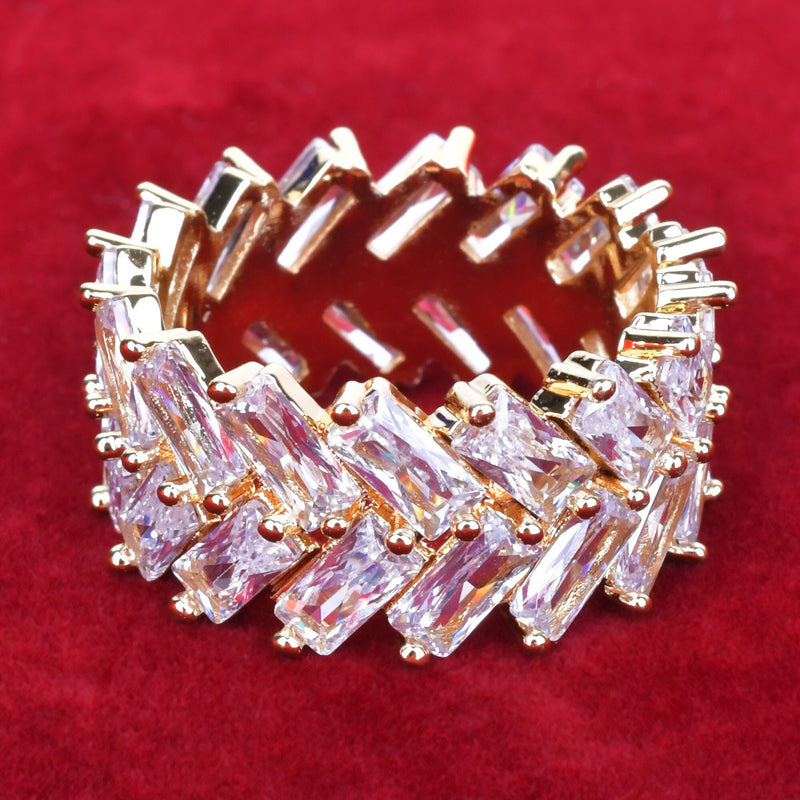 Baguette Spiked / Anel Cravejado