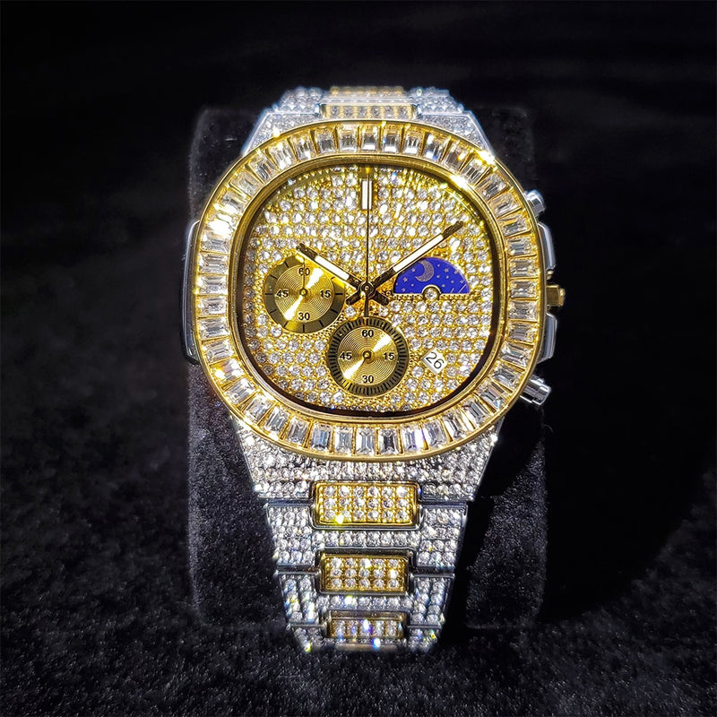 PTK Nautilus 2 Silver Gold | Relógio de Alto Luxo