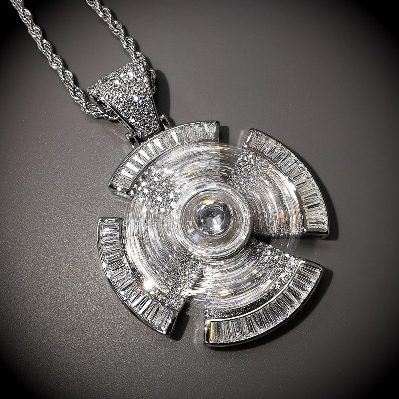Spinner Cross / Pingente Cravejado
