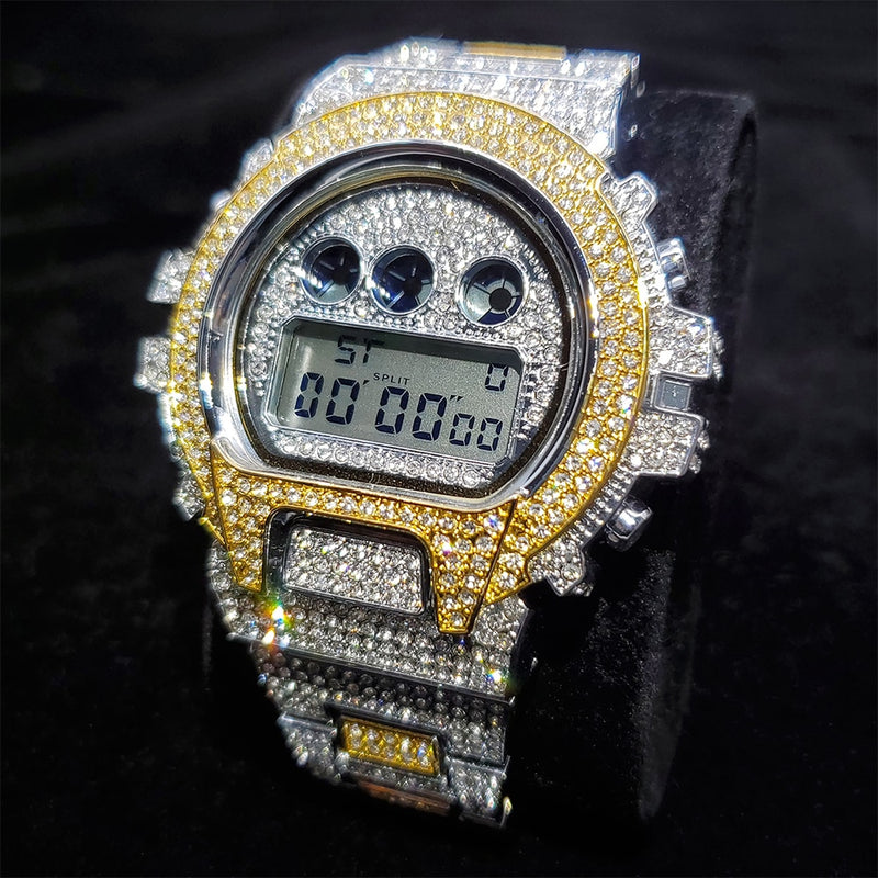 Genebra Golden Silver Watch  | Relógio de Alto Luxo