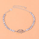 Anklet Riviera Infinity Heart | Alto Luxo