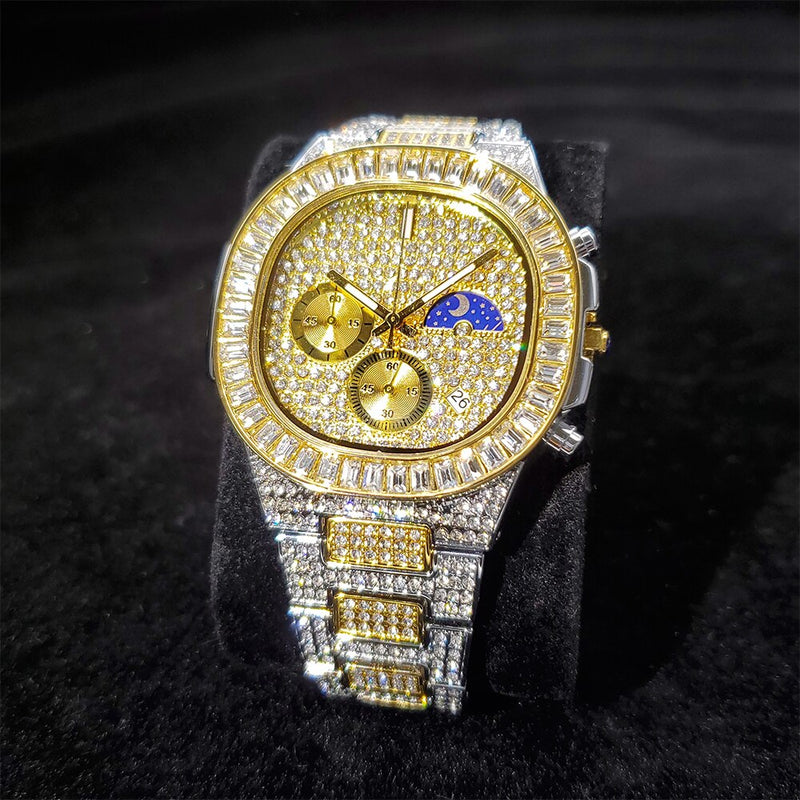 PTK Nautilus 2 Silver Gold | Relógio de Alto Luxo