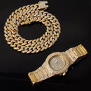Kit Cuban Link Set / Conjunto cravejado