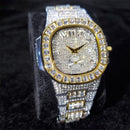 PTK Nautilus Prata e Ouro | Relógio de Alto Luxo