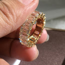 Baguette Ring / Anel cravejado