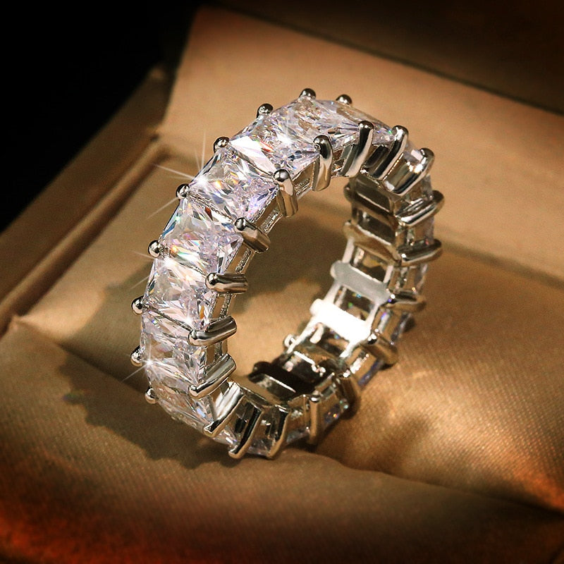 Baguette Ring / Anel cravejado