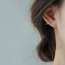 Brinco Tyny / Prata 925, Zircônia A4