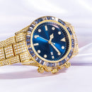 Rollie Submarine Golden Blue | Relógio de Alto Luxo