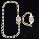 Cuban Link Lock kit / Corrente e Kit Cravejado.