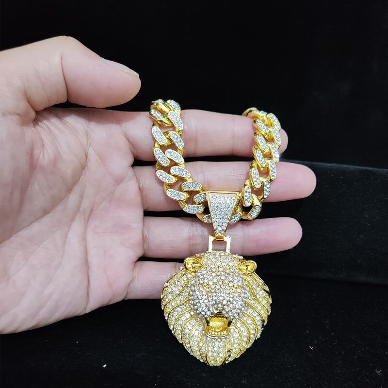 Lion Cuban | Conjunto Cravejado