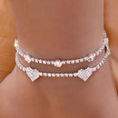 Anklet Riviera Heart | Alto Luxo