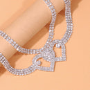 Anklet Double Heart Riviera | Alto Luxo