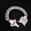 Cuban Link Lock kit / Corrente e Kit Cravejado.