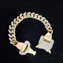 Cuban Link Lock kit / Corrente e Kit Cravejado.