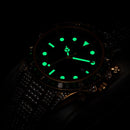 Rollie Submarine Golden Blue | Relógio de Alto Luxo