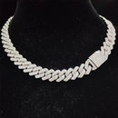 Corrente Cuban Box Trapstar | Conjunto Cravejado