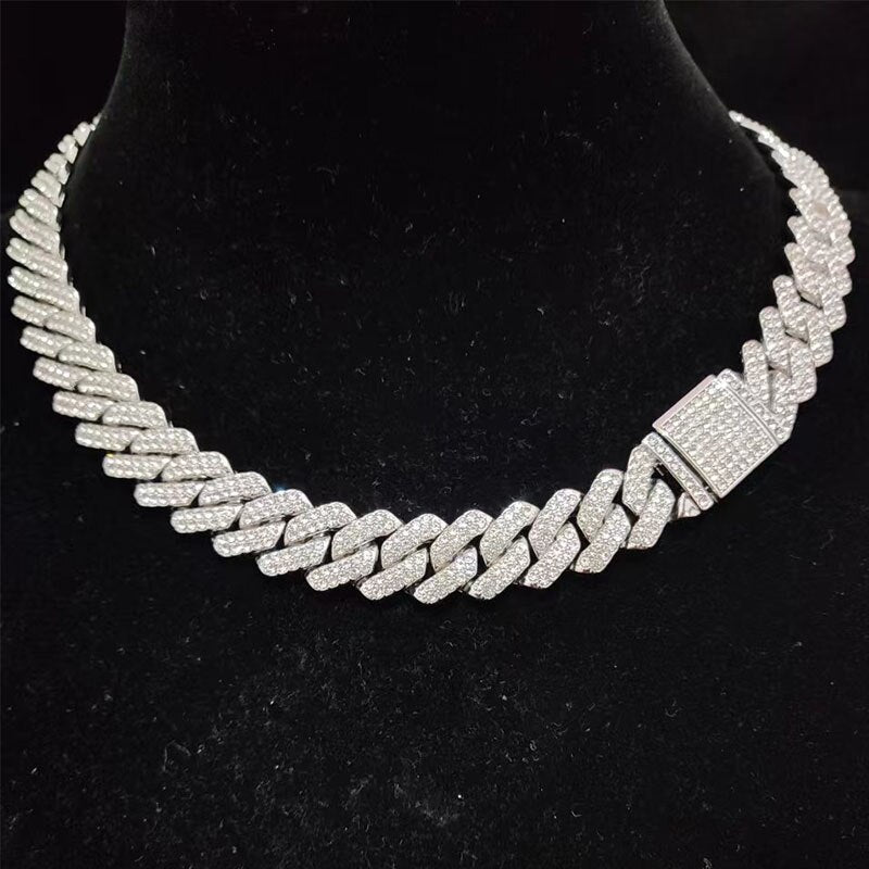 Corrente Cuban Box Trapstar | Conjunto Cravejado