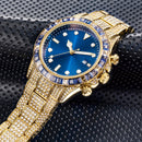Rollie Submarine Golden Blue | Relógio de Alto Luxo