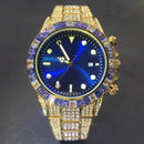 Rollie Submarine Golden Blue | Relógio de Alto Luxo