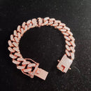 Corrente B Heart Cuban Link ( Com Fecho cravejado )