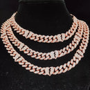 Corrente B Heart Cuban Link ( Com Fecho cravejado )