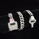 Cuban Link Lock kit / Corrente e Kit Cravejado.