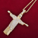 Cristo Redentor Cravejado / Pingente Premium