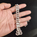 Corrente B Heart Cuban Link ( Com Fecho cravejado )