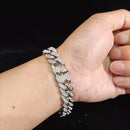 Corrente B Heart Cuban Link ( Com Fecho cravejado )