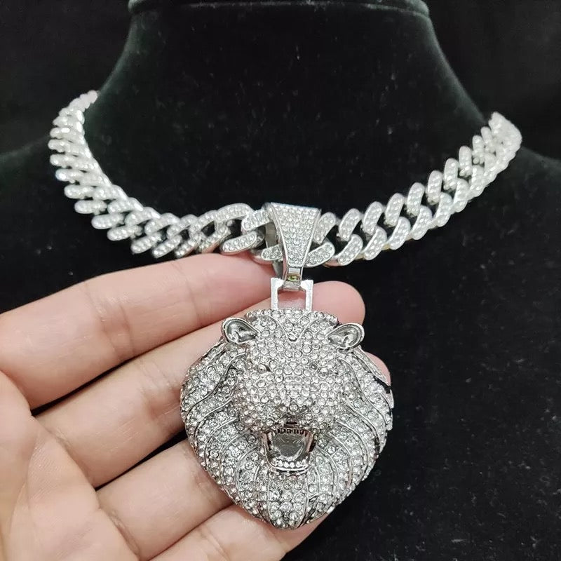 Lion Cuban | Conjunto Cravejado