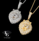 Lion Head / Pingente Cravejado