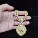 Lion Cuban | Conjunto Cravejado