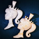 Pingente Cravejado Barbie